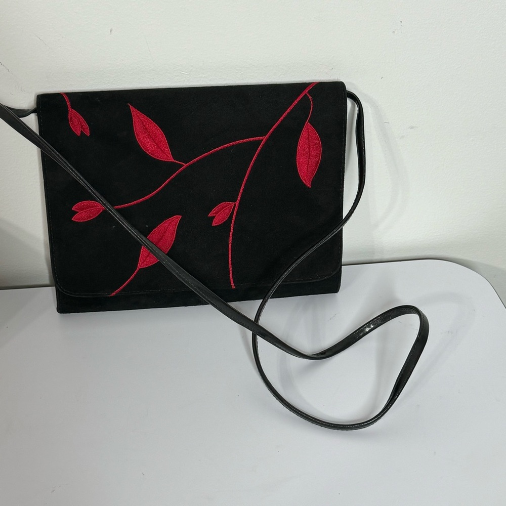 Vintage Blushe by Spiegel Suede Leather Purse